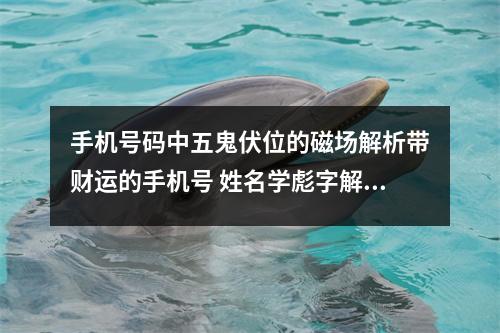 手机号码中五鬼伏位的磁场解析带财运的手机号 姓名学彪字解析一起来看看