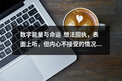 数字能量与命运  想法固执，表面上听，但内心不接受的情况是哪些磁